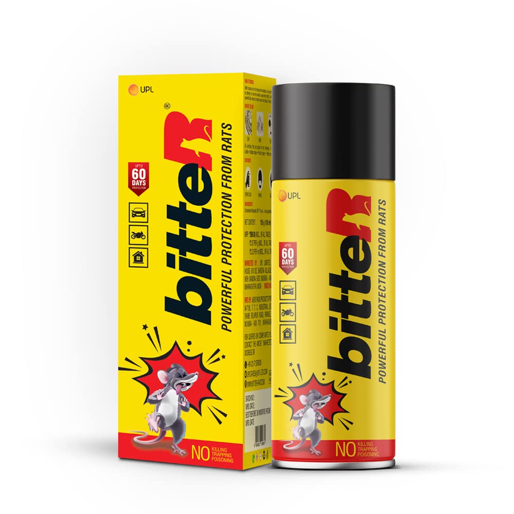 bitteR Powerful Protection from Rats, 340ml Jumbo Spray
